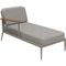 Chaise Longue Droite Nature Crème par Mowee 2