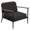 Nature Black Longue Chair by Mowee, Image 1