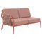 Ribbons Salmon Double Right Sofa by Mowee 1