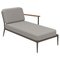 Rechte Chaiselongue in Natur Bronze von Mowee 1