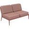 Nature Salmon Double Central Modular Sofa by Mowee 2