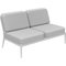 Nature White Double Central Sofa by Mowee, Image 2