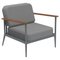 Nature Grey Lounge Chair by Mowee 1