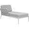 Chaise Longue derecha de revestimiento en blanco de Mowee, Imagen 2