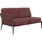 Cover Burgundy Double Right Sofa by Mowee 2