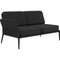 Cover Black Double Right Sofa by Mowee 2