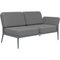Cover Grey Double Left Sofa by Mowee, Image 2