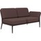 Cover Chocolate Double Left Modular Sofa by Mowee 2