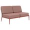 Cover Salmon Double Central Modular Sofa by Mowee 1