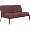 Cover Burgundy Double Central Sofa by Mowee 2