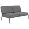 Cover Grey Double Central Sofa by Mowee, Image 1