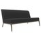 Central Xaloc 160 Bronze Sofa by Mowee 1