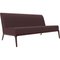 Xaloc Central 160 Burgundy Sofa by Mowee 2