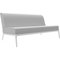Xaloc Central 160 White Sofa by Mowee, Image 2
