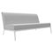 Xaloc Central 160 White Sofa by Mowee, Image 1