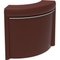 Curved Burgundy Lacquered Classe Bar by Mowee 3