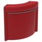 Curved Burgundy Lacquered Classe Bar by Mowee 1