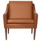 Mr. Olsen Lounge Chair in Smoked Oak by Warm Nordic, Image 1