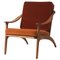 Fauteuil Lean Back en Teck par Warm Nordic 1