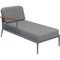 Chaise Longue Droite Gris Nature par Mowee 2