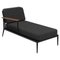 Chaise longue derecha Nature en negro de Mowee, Imagen 1