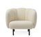 Cape Lounge Chair with Stitches Cream by Warm Nordic, Image 2