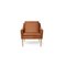 Mr. Olsen Lounge Chair in Smoked Oak and Cognac Leather by Warm Nordic 2