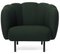 Cape Lounge Chair with Stitches Forest Green by Warm Nordic 2
