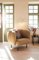 Fauteuil Cape avec Stitches Blush par Warm Nordic 10