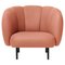 Cape Lounge Chair with Stitches Blush by Warm Nordic, Image 1