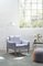 Fauteuil Mr. Olsen en Noyer et Cuir Vert Cornichon par Warm Nordic 9