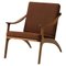 Lean Back Lounge Chair in Nabuk Teak by Warm Nordic 1