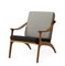 Poltrona Lean Back in teak Nabuk di Warm Nordic, Immagine 5