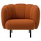 Cape Lounge Chair with Stitches Terracotta by Warm Nordic 1