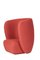 Haven Lounge Chair in Apple Red by Warm Nordic 3