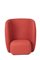 Fauteuil Haven Rouge Pomme par Warm Nordic 2