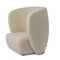 Haven Lounge Chair in Cream by Warm Nordic 3
