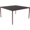 Xaloc Burgundy Glass Top Table 140 by Mowee, Image 2