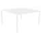 Weißer Xaloc Tisch 140 mit Glasplatte von Mowee 1