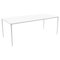 Xaloc White Glass Top Table 200 by Mowee 1