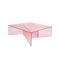 Aspa Big Pink Coffee Table from Pulpo 2