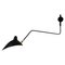 Sconce 1 Rotating Curved Arm by Serge Mouille 1