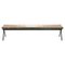 Small Perlude Oak Bench by Caroline Voet 1