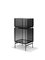 Lyn Small Mirror Black Cabinet by Pulpo, Image 3