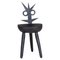 Lumpy Black Chair by Pulpo, Image 1