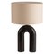 Black Marble Arko Table Lamp by Simone & Marcel, Image 1
