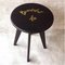 Black Stained Ash Assy Stools by Mademoiselle Jo, Set of 2, Image 6