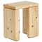 Timber Stool in Wood by Onno Adriaanse 1