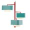 Lipstick and Mint Carousel I Suspension Lamp by Dooq 2