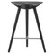 Black Beech and Stainless Steel Counter Stool by Lassen, Image 1